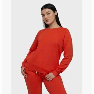 NWT MATE the Label Red Organic Terry Raglan Sweatshirt - 2X